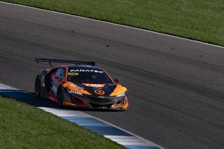 #77 Acura - Honda NSX GT3 Evo of Ashton Harrison, Matt McMurry and Mario Farnbacher, Compass Racing, Intercontinental GT Challenge, GT3 Silver Cup\SRO, Indianapolis Motor Speedway, Indianapolis, IN, USA, October 2021
 | Bob Chapman     