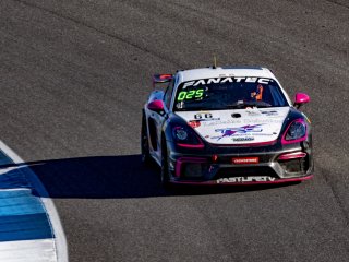 #66 Porsche 718 Cayman GT4 CLUBSPORT MR of Derek DeBoer and Spencer Pumpelly, TRG-The Racers Group, Pro-Am, Pirelli GT4 America, SRO, Indianapolis Motor Speedway, Indianapolis, IN, USA, October 2021
 | Brian Cleary/SRO