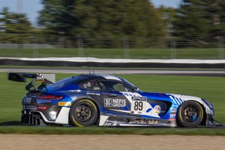 #89 Mercedes-AMG GT3 of Raffaele Marcello, Felipe Castro Fraga and Timur Boguslavskiy, Mercedes-AMG Team AKKA ASP, Intercontinental GT Challenge, GT3 Overall\SRO, Indianapolis Motor Speedway, Indianapolis, IN, USA, October 2021
 | Brian Cleary/SRO