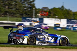 #89 Mercedes-AMG GT3 of Raffaele Marcello, Felipe Castro Fraga and Timur Boguslavskiy, Mercedes-AMG Team AKKA ASP, Intercontinental GT Challenge, GT3 Overall\SRO, Indianapolis Motor Speedway, Indianapolis, IN, USA, October 2021
 | Brian Cleary/SRO
