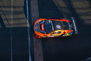 #77 Acura - Honda NSX GT3 Evo of Ashton Harrison, Matt McMurry and Mario Farnbacher, Compass Racing, Intercontinental GT Challenge, GT3 Silver Cup\SRO, Indianapolis Motor Speedway, Indianapolis, IN, USA, October 2021
 | Bob Chapman     