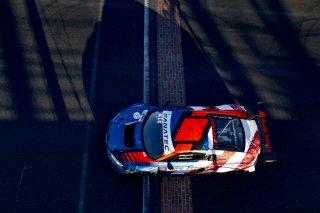 #25 Audi R8 LMS GT3 of Christopher Haase, Markus Winkelhock and Patric Niederhauser, Audi Sport Team Sainteloc, Intercontinental GT Challenge, GT3 Overall\SRO, Indianapolis Motor Speedway, Indianapolis, IN, USA, October 2021
 | Brian Cleary/SRO