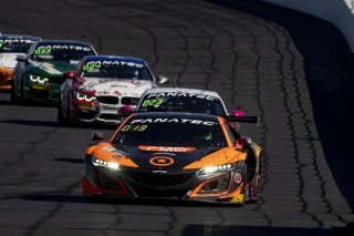 #77 Acura - Honda NSX GT3 Evo of Ashton Harrison, Matt McMurry and Mario Farnbacher, Compass Racing, Intercontinental GT Challenge, GT3 Silver Cup\SRO, Indianapolis Motor Speedway, Indianapolis, IN, USA, October 2021
 | Bob Chapman