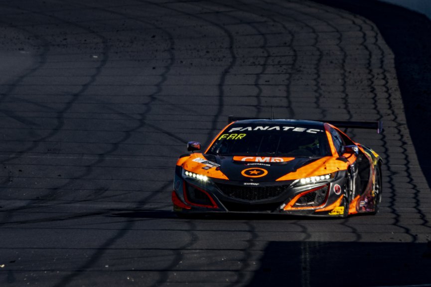 #77 Acura - Honda NSX GT3 Evo of Ashton Harrison, Matt McMurry and Mario Farnbacher, Compass Racing, Intercontinental GT Challenge, GT3 Silver Cup\SRO, Indianapolis Motor Speedway, Indianapolis, IN, USA, October 2021
