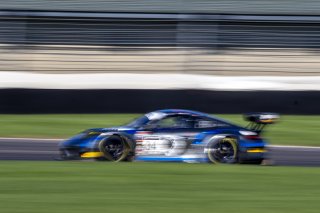 #34 Porsche GT3-R (991.ii) of Kyle Washington, James Sofronas and Dennis Olsen, GMG Racing, Intercontinental GT Challenge, GT3 Pro Am\SRO, Indianapolis Motor Speedway, Indianapolis, IN, USA, October 2021
 | Bob Chapman