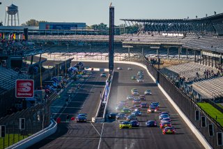 #51 Ferrari 488 GT3 of Alessandro Pierguidi, Nicklas Nielsen and Come Ledogar, AF Corse - Francorchamps Motors, Intercontinental GT Challenge, GT3 Overall\SRO, Indianapolis Motor Speedway, Indianapolis, IN, USA, October 2021
 | SRO Motorsports Group