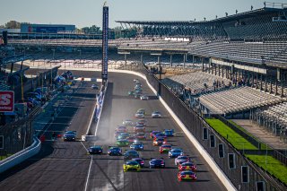 #51 Ferrari 488 GT3 of Alessandro Pierguidi, Nicklas Nielsen and Come Ledogar, AF Corse - Francorchamps Motors, Intercontinental GT Challenge, GT3 Overall\SRO, Indianapolis Motor Speedway, Indianapolis, IN, USA, October 2021
 | SRO Motorsports Group