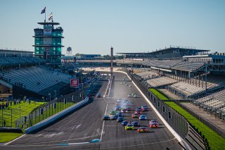 #51 Ferrari 488 GT3 of Alessandro Pierguidi, Nicklas Nielsen and Come Ledogar, AF Corse - Francorchamps Motors, Intercontinental GT Challenge, GT3 Overall\SRO, Indianapolis Motor Speedway, Indianapolis, IN, USA, October 2021
 | SRO Motorsports Group