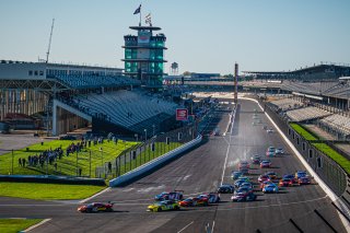 #51 Ferrari 488 GT3 of Alessandro Pierguidi, Nicklas Nielsen and Come Ledogar, AF Corse - Francorchamps Motors, Intercontinental GT Challenge, GT3 Overall\SRO, Indianapolis Motor Speedway, Indianapolis, IN, USA, October 2021
 | SRO Motorsports Group