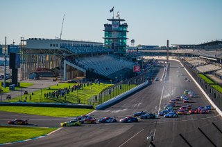 #51 Ferrari 488 GT3 of Alessandro Pierguidi, Nicklas Nielsen and Come Ledogar, AF Corse - Francorchamps Motors, Intercontinental GT Challenge, GT3 Overall\SRO, Indianapolis Motor Speedway, Indianapolis, IN, USA, October 2021
 | SRO Motorsports Group