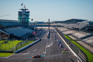 #51 Ferrari 488 GT3 of Alessandro Pierguidi, Nicklas Nielsen and Come Ledogar, AF Corse - Francorchamps Motors, Intercontinental GT Challenge, GT3 Overall\SRO, Indianapolis Motor Speedway, Indianapolis, IN, USA, October 2021
 | SRO Motorsports Group