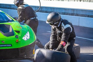 #6 Lamborghini Huracan GT3 Evo of Marco Mapelli, Corey Lewis, and Giovanni Venturini, K-Pax Racing, Intercontinental GT Challenge, GT3 Overall\SRO, Indianapolis Motor Speedway, Indianapolis, IN, USA, October 2021
 | SRO Motorsports Group
