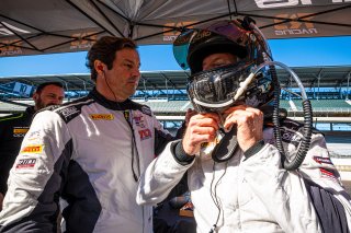 #10 Lamborghini Huracan GT3 Evo of Bill Sweedler, John Megrue, and Giacom Altoe, TR3 Racing, Intercontinental GT Challenge, GT3 Pro-Am\SRO, Indianapolis Motor Speedway, Indianapolis, IN, USA, October 2021
 | SRO Motorsports Group