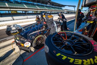 #10 Lamborghini Huracan GT3 Evo of Bill Sweedler, John Megrue, and Giacom Altoe, TR3 Racing, Intercontinental GT Challenge, GT3 Pro-Am\SRO, Indianapolis Motor Speedway, Indianapolis, IN, USA, October 2021
 | SRO Motorsports Group