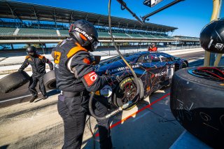 #10 Lamborghini Huracan GT3 Evo of Bill Sweedler, John Megrue, and Giacom Altoe, TR3 Racing, Intercontinental GT Challenge, GT3 Pro-Am\SRO, Indianapolis Motor Speedway, Indianapolis, IN, USA, October 2021
 | SRO Motorsports Group