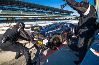 #10 Lamborghini Huracan GT3 Evo of Bill Sweedler, John Megrue, and Giacom Altoe, TR3 Racing, Intercontinental GT Challenge, GT3 Pro-Am\SRO, Indianapolis Motor Speedway, Indianapolis, IN, USA, October 2021
 | SRO Motorsports Group