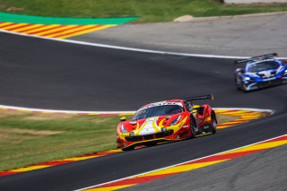 #21 AF Corse Ferrari 488 GT3 - Hugo DELACOUR ITA Cedric SBIRRAZZUOLI MCO Alessandro BALZAN ITA David PEREL ZAF Gold Cup, Free Practice
 | SRO Motorsports Group