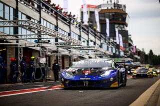 #19 Emil Frey Racing Lamborghini Huracan GT3 Evo - Arthur ROUGIER FRA Leo ROUSSEL FRA Giacomo ALTOE ITA Pro, Pre-Qualifying
 | SRO Motorsports Group