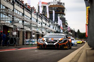#6 Orange1 KPAX Racing Lamborghini Huracan GT3 Evo - Jordan PEPPER ZAF Andrea CALDARELLI MCO Marco MAPELLI CHE Pro, Pre-Qualifying
 | SRO Motorsports Group
