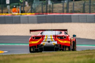 #21 AF Corse Ferrari 488 GT3 - Hugo DELACOUR ITA Cedric SBIRRAZZUOLI MCO Alessandro BALZAN ITA David PEREL ZAF Gold Cup, Pre-Qualifying
 | SRO Motorsports Group