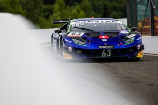 #63 Emil Frey Racing Lamborghini Huracan GT3 Evo - Jack AITKEN GBR Albert COSTA ESP Mirko BORTOLOTTI ITA Pro, Pre-Qualifying
 | SRO Motorsports Group