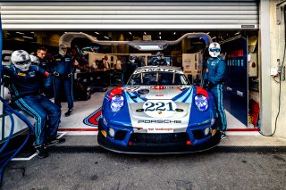 #221 GPX Martini Racing Porsche 911 GT3-R (991.II) - Kevin ESTRE FRA Michael CHRISTENSEN DEN Richard LIETZ AUT Pro, Qualifying
 | SRO Motorsports Group