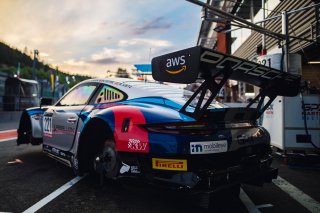 #221 GPX Martini Racing Porsche 911 GT3-R (991.II) - Kevin ESTRE FRA Michael CHRISTENSEN DEN Richard LIETZ AUT Pro, Qualifying
 | SRO Motorsports Group