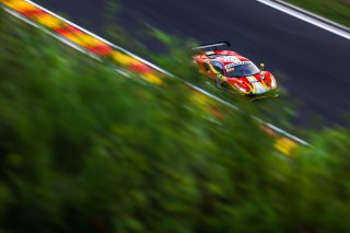 #21 AF Corse Ferrari 488 GT3 - Hugo DELACOUR ITA Cedric SBIRRAZZUOLI MCO Alessandro BALZAN ITA David PEREL ZAF Gold Cup, Qualifying
 | SRO Motorsports Group