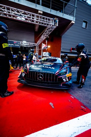 #777 Al Manar Racing by HRT Mercedes-AMG GT3 - Fabian SCHILLER DEU Al Faisal AL ZUBAIR OMN Axcil JEFFERIES ZWE Daniel MORAD CAN Silver Cup, Qualifying
 | SRO Motorsports Group