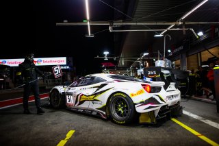#51 Iron Lynx Ferrari 488 GT3 - Miguel MOLINA ESP Nicklas NIELSEN DNK James CALADO GBR Pro, Night Practice         | SRO Motorsports Group