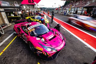 #83 Iron Dames Ferrari 488 GT3 - Rahel FREY CHE Sarah BOVY BEL Michelle GATTING DNK Doriane PIN FRA Gold Cup, Warum Up
 | SRO Motorsports Group