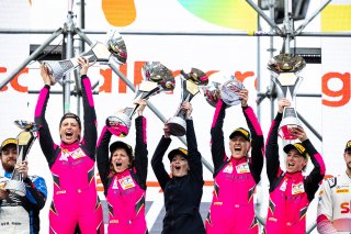 #83 Iron Dames Ferrari 488 GT3 - Rahel FREY CHE Sarah BOVY BEL Michelle GATTING DNK Doriane PIN FRA Gold Cup, Race | SRO Motorsports Group