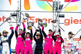#83 Iron Dames Ferrari 488 GT3 - Rahel FREY CHE Sarah BOVY BEL Michelle GATTING DNK Doriane PIN FRA Gold Cup, Race | SRO Motorsports Group