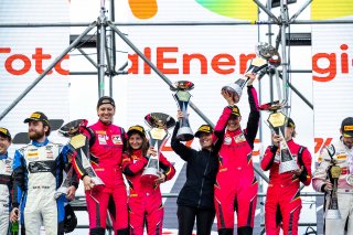 #83 Iron Dames Ferrari 488 GT3 - Rahel FREY CHE Sarah BOVY BEL Michelle GATTING DNK Doriane PIN FRA Gold Cup, Race | SRO Motorsports Group