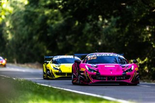 #83 Iron Dames Ferrari 488 GT3 - Rahel FREY CHE Sarah BOVY BEL Michelle GATTING DNK Doriane PIN FRA Gold Cup, Parade Spa
 | SRO Motorsports Group