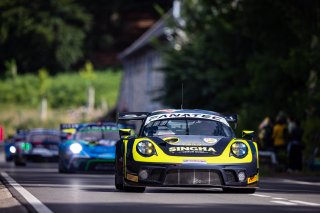 #39 Singha Racing Team TP 12 Porsche 911 GT3-R (991.II) - Piti BHIROMBHAKDI THA Christophe HAMON FRA Tanart SATHIENTHIRAKUL THA Earl BAMBER NZL Pro-Am Cup, Parade Spa
 | SRO Motorsports Group