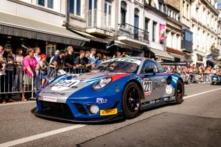 #221 GPX Martini Racing Porsche 911 GT3-R (991.II) - Kevin ESTRE FRA Michael CHRISTENSEN DEN Richard LIETZ AUT Pro, Parade Spa
 | SRO Motorsports Group