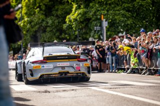 #100 Toksport WRT Porsche 911 GT3-R (991.II) - Julien ANDLAUER FRA Marvin DIENST DEU Sven MÜLLER DEU Pro, Parade Spa
 | SRO Motorsports Group