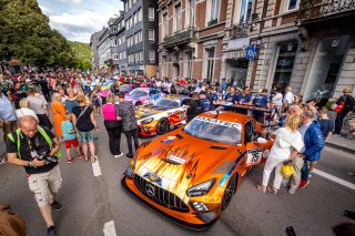#75 SunEnergy1 - by SPS Mercedes-AMG GT3 - Martin KONRAD AUT Kenny HABUL AUS Philip ELLIS AUT Dominik BAUMANN AUT Pro-Am Cup, Parade Spa
 | SRO Motorsports Group