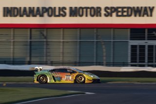 88 Lamborghini Huracan GT3 of Jason Harward, Seth Lucas and TBD, Zelus Motorsports, TBD, Indy 8 Hours, Intercontinental GT Challenge, Indianapolis Motor Speedway, Indianapolis, Indiana, Oct 2022.
 | Brian Cleary/SRO