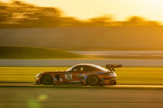 #75 Mercedes-AMG GT3 of Kenny Habul, Martin Konrad and Dominik Baumann, Sun Energy 1 Racing by AKKODIS ASP, Pro-Am, Indy 8 Hours, Intercontinental GT Challenge, Indianapolis Motor Speedway, Indianapolis, Indiana, Oct 2022.
 | Regis Lefebure/SRO