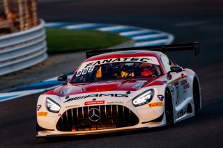 #77 Mercedes-AMG GT3 of Daniel Morad, Raffaele Marciello and Daniel Juncadella, Mercedes-AMG Team Craft-Bamboo Racing, Pro, Indy 8 Hours, Intercontinental GT Challenge, Indianapolis Motor Speedway, Indianapolis, Indiana, Oct 2022.
 | Regis Lefebure/SRO