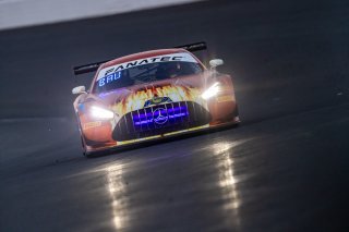 #75 Mercedes-AMG GT3 of Kenny Habul, Martin Konrad and Dominik Baumann, Sun Energy 1 Racing by AKKODIS ASP, Pro-Am, Indy 8 Hours, Intercontinental GT Challenge, Indianapolis Motor Speedway, Indianapolis, Indiana, Oct 2022.
 | Regis Lefebure/SRO
