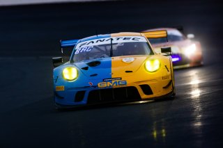 #32 Porsche 911 GT3-R (991.ii) of Kyle Washington, James Sofronas and Klaus Bachler, GMG RacingIndy 8 Hours, Intercontinental GT Challenge, Indianapolis Motor Speedway, Indianapolis, Indiana, Oct 2022.
 | Regis Lefebure/SRO