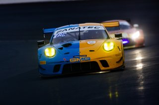#32 Porsche 911 GT3-R (991.ii) of Kyle Washington, James Sofronas and Klaus Bachler, GMG RacingIndy 8 Hours, Intercontinental GT Challenge, Indianapolis Motor Speedway, Indianapolis, Indiana, Oct 2022.
 | Regis Lefebure/SRO