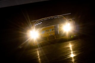 #218 Ferrari 488 GT3 of Jarett Andretti, Jeff Westphal and Ryan Briscoe, Andretti Autosport x Vital Speed, Pro, Indy 8 Hours, Intercontinental GT Challenge, Indianapolis Motor Speedway, Indianapolis, Indiana, Oct 2022.
 | Regis Lefebure/SRO
