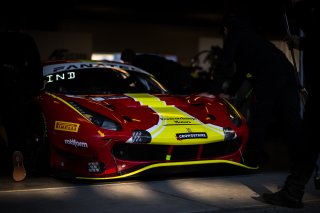 #51 Ferrari 488 GT3 of Pierre Ragues, Davide Rigon and Miguel Molina, AF CORSE - FRANCORCHAMPS, Pro, SRO America, Indianapolis Motor Speedway, Indianapolis, Indiana, Oct 2022.
 | Fabian Lagunas/SRO        