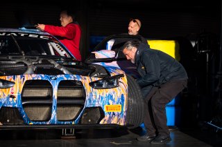 #38 BMW M4 GT3 of Samantha Tan, Nick Wittmer and Harry Gottsacker, ST Racing, Silver Cup, SRO America, Indianapolis Motor Speedway, Indianapolis, Indiana, Oct 2022.
 | Fabian Lagunas/SRO        