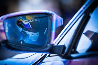 #38 BMW M4 GT3 of Samantha Tan, Nick Wittmer and Harry Gottsacker, ST Racing, Silver Cup, SRO America, Indianapolis Motor Speedway, Indianapolis, Indiana, Oct 2022.
 | Fabian Lagunas/SRO        