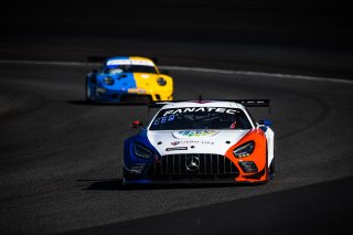 #39 Mercedes-AMG GT3 of Chris Cagnazzi, Shane Lewis and Guy Cosmo, Stephen Cameron Racing LLC, Pro-Am, Indy 8 Hours, Intercontinental GT Challenge, Indianapolis Motor Speedway, Indianapolis, Indiana, Oct 2022.
 | Fabian Lagunas/SRO        